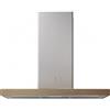 Elica BIO ISLAND @ WH/A/120x53 USB ROVERE - PRF0148081A Cappa a Isola 120 x 52 cm Rovere Naturale e Bianco effetto Soft Touch Wi-Fi