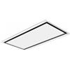 Elica Cappa a Soffitto 100 x 57 cm Senza Motore Vetro Bianco e Cornice Bianca Elica HILIGHT GLASS NO MOTOR WH/A/100 - PRF0146248