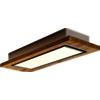 Elica Cappa ad Isola 120 x 65 cm Versione Filtrante Rovere Naturale e Bianco effetto Soft Touch Elica LULLABY WOOD/F/120 - PRF0167047