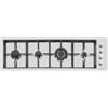 Foster Piano Cottura da Incasso a Gas Filotop 118 x 37 cm 4 Fuochi in Linea Acciaio inox Satinato Griglie in Ghisa Serie S4000 Line Foster 7259 042 - 7259042