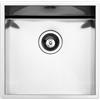 Apell Lavello da Incasso 1 Vasca Monovasca Sottotop 420 x 418 mm Acciaio Inox Serie Ferrara Zero Apell FEQ40USC