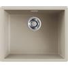 Elleci LKZ10595F01 Lavello da Incasso 1 vasca Monovasca 548 x 448 mm Filotop finitura Keratek Champagne 95 ZEN-F 105