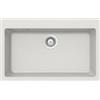 Schock PRONTA CONSEGNA - SPEDIZIONE IMMEDIATA Lavello incasso1 Vasca Monovasca sopratop sottotop 79 x 50 cm CRISTALITE New Alumina PRIMUS N100XL SCHOCK PRIN100AP16