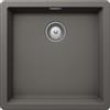 Schock Lavello incasso 1 Vasca Monovasca Sottotop 43 x 43 cm Cristadur Premium Silverstone GALAXY N100U SCHOCK GALN100U91