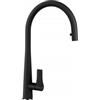 Schock Miscelatore Cucina canna alta con doccetta estraibile a scomparsa Nero GOTA SCHOCK 521000BK