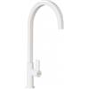 Schock Miscelatore Cucina monocomando canna alta quadrata tutto colore Bianco Puro NEW AQUAARCO T SCHOCK SXARCT99