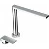Schock Miscelatore cucina sottofinestra a scomparsa comando separato h 34 mm finitura Inox Ottico NEW AQUALIFT SCHOCK SXLIFTN90