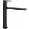 Schock Miscelatore cucina canna alta quadrata finitura Nero Puro AQUAFRAME SCHOCK SXFRAM84