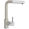 Schock Miscelatore cucina monocomando con doccetta estraibile finitura Grigio Tortora AQUAVIVA SCHOCK SXVIVA42