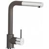 Schock Miscelatore cucina monocomando con doccetta estraibile finitura Asphalt AQUAVIVA SCHOCK SXVIVA43