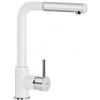 Schock Miscelatore cucina monocomando con doccetta estraibile finitura Bianco Puro AQUAVIVA SCHOCK SXVIVA99