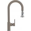 Schock Miscelatore monocomando con doccetta estraibile professional finitura grigio tortora AQUAALTO CON DOCCIA SCHOCK SXALTD42