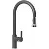 Schock Miscelatore monocomando con doccetta estraibile professional finitura asphalt AQUAALTO CON DOCCIA SCHOCK SXALTD43
