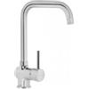 Schock Miscelatore cucina monocomando con canna a ponte finitura cromato AQUATIME SCHOCK SXTIME80