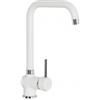 Schock Miscelatore cucina monocomando con canna a ponte finitura bianco assoluto AQUATIME SCHOCK SXTIME01