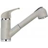 Schock Miscelatore cucina doccetta estraibile finitura new alumina OMEGA CON DOCCIA SCHOCK SXOMEGD16