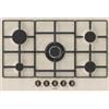 Schock Piano Cottura da Incasso a Gas 75 cm 5 Fuochi Griglie in piattina finitura Avena SILVER PC75 SCHOCK STS85558