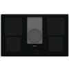 Whirlpool Piano Cottura da Incasso induzione con cappa integrata 83 cm 4 Zone Vetro Nero Versione Filtrante Whirlpool WVH 92 K F KIT/1 - WVH92KFKIT/1