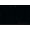 Electrolux PRONTA CONSEGNA - SPEDIZIONE IMMEDIATA Piano Cottura da Incasso Induzione 78 cm 4 Zone FlexiBridge con PowerSlide Vetroceramica Nero Hob2Hood Electrolux EIV85456