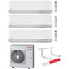 Toshiba Climatizzatore Toshiba Seiya Classic Trial split inverter 10000+10000+18000 btu (U.E. RAS-3M26G3AVG-E) + OMAGGIO