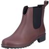 Rieker P8260, Stivali Chelsea Donna, Colore: Rosso, 39 EU