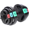 HMS Manubrio fitness con pesi in cemento 2 x 20 kg HMS