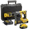 DEWALT 18 V XR Brushless 24 mm, 2 kg SDS-Plus Hammer, 2 x 5 Ah, multicolore, DCH273P2-GB, 2 x 18 V 5.0 Ah batterie agli ioni di litio