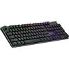 Cooler Master SK653 - tastiera gaming wireless ibrida, layout USA - QWERTY