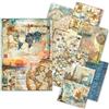 8 Carte di riso in A5 Wanderlust
