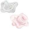 CHICCO (ARTSANA SpA) Chicco Gommotto Mini Rosa 0-2m 2 Pezzi