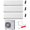 Toshiba Climatizzatore Toshiba Shorai Edge White WI-FI Trial split inverter 10000+10000+13000 btu (U.E. RAS-3M26G3AVG-E) + OMAGGIO