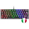 Mars gaming Tastiera Gaming Mars Gaming MK60 Meccanica FRGB Antighosting Switch Meccanico Nero