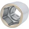 KS Tools 911.1822 Bussola esagonale 1, corta, 2.1/2