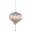 BIZZOTTO Pendaglio Sfera in Vetro per Albero di Natale 12,5cm Valiant Champagne