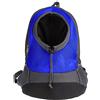 NHSUNRAY Pet Carrier Zaino Per Piccolo Cane Gatto Puppy (3.5kgs Max) On-the-Go Viaggio Pet Anteriore Posteriore Borsa Soft Traspirante Mesh Pup Pack (Blu)