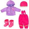 Bayer Design- Vestiti per Bambole, Colore Rosa, Viola, 84200AG