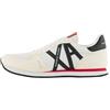 Armani Exchange Sneaker, Scarpe da Ginnastica Uomo, Bianco, 46 EU
