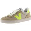 victoria Sneaker Berlin Ciclista Griglia & Pezzi in Crosta di Pelle Abbinati & Colorati A Contrasto 1126211 per Donna Beige 41