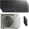 Daikin Condizionatore Daikin Emura 3 quadri split 7000+7000+9000+12000 BTU inverter A+ wifi unità esterna 6.8 kW Nero codice prodotto 4MXM68A/FTXJ20AB_2/FTXJ25AB_1/FTXJ35AB_1