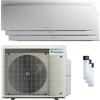 Daikin Condizionatore Daikin Emura 3 trial split 7000+7000+18000 BTU inverter A++ wifi unità esterna 5 kW Bianco codice prodotto 3MXM52A/FTXJ20AW_2/FTXJ50AW_1