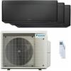 Daikin Condizionatore Daikin Stylish Total Black trial split 7000+7000+18000 BTU inverter A++ wifi unità esterna 6.8 kW codice prodotto 3MXM68A/FTXA20CB_2/FTXA50CB_1
