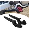 BIUGERCN Pedane passeggero Moto Pedane Motocross Poggiapiedi Universali per EXC XC FE WR CRF Beta RMZ Surron Light Bee X/S Talaria X3 X4 MX3 MX4 MX5 TL4000 TL5500 Dirt Pit Bike Enduro