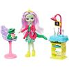 Enchantimals le Dentiste Sorridenti con Bambola Andie l'Alligatore e Accessori, Giocattolo per Bambini 3+ Anni, GFN55
