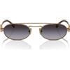 Miu Miu Occhiali da Sole MU54ZS 7OE5D1 Oro/Grigio Sfumato Donna