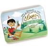 Pastiglie Leone Leone dal 1857 - Latta Gelatine di Frutta Assortite - Collezione C'era una Volta - Latta Regalo Pinocchio - Senza Glutine e Vegane - 100 gr
