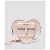 Dr. Martens borsa in pelle Pink metallizzata Donna