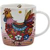 Maxwell & Williams - Tazza con mucca Betsy, in porcellana, multicolore, Porcellana, Peggie (Hen)