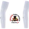 FLOKY NO STRAIN Manicotto padel e tennis conf 2 pz XS/S BIANCO con Overgrip Omaggio