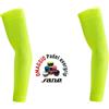 FLOKY NO STRAIN Manicotto padel e tennis conf 2 pz XS/S GIALLO FLUO con Overgrip padel SANE Omaggio