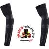 FLOKY NO STRAIN Manicotto padel e tennis conf 2 pz L/XL NERO con Overgrip padel Omaggio